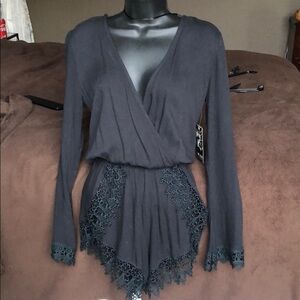 OneHart Black Romper